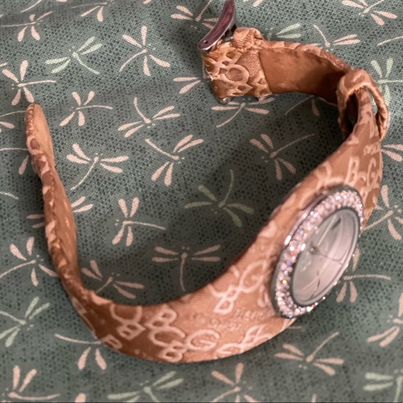 BCBGirls Tan/Cream band watch - Picture 2 of 9